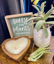 Load image into Gallery viewer, Plant Lover Funny Sign Gift - "I have plants this weekend"
